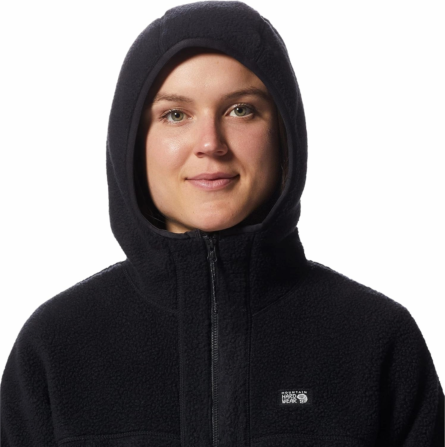 Mountain Hardwear Women's HiCamp Fleece Full Zip Hoody for Hiking, Travel, Backpacking, and Everyday Wear