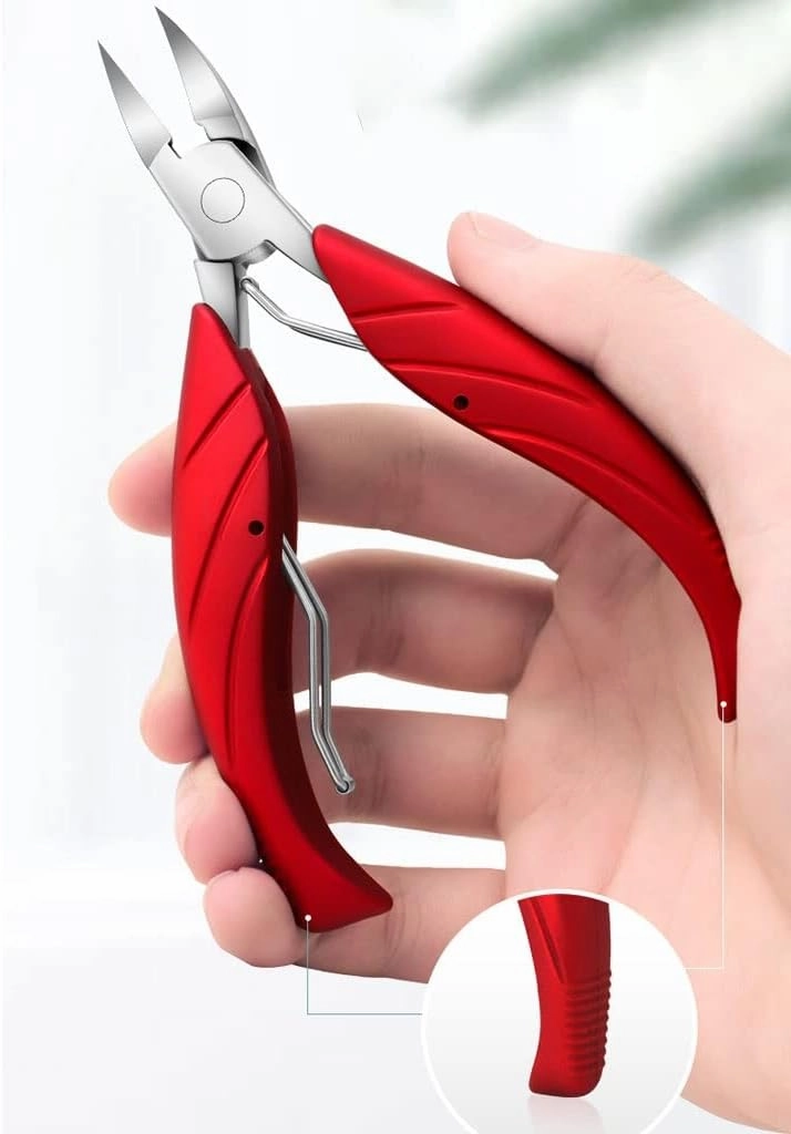 Nail Clippers Kit 6/7/8 Piece Set of Nail Clippers Set Nail Set Personal Care Set Professional Pedicure Set Beauty Set Pedicure Tools for Feet (Color : Red, Size : 8-Piece Set)