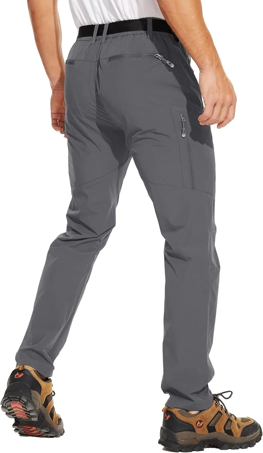 NATUVENIX Hiking Pants Men Lightweight Mens Travel Pants Stretchy Work Pants for Men Quick Dry Fishing Pants Outdoor