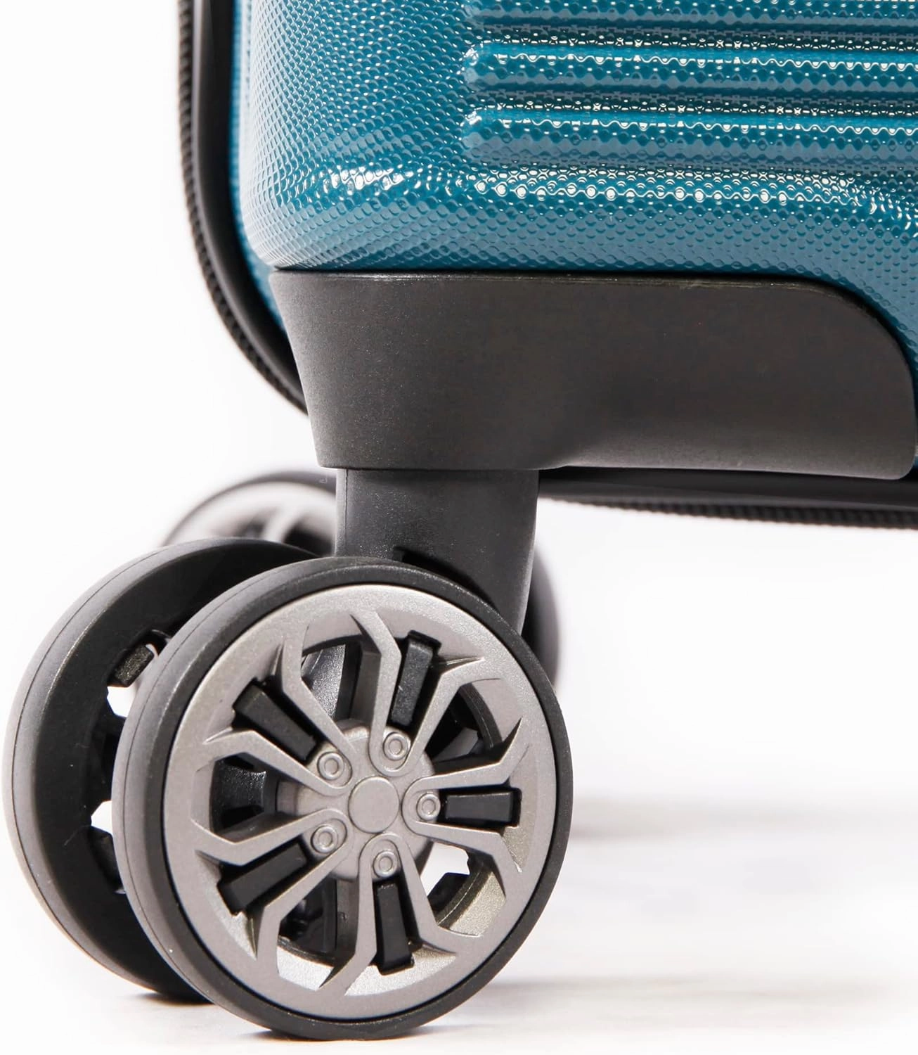 Nelson 2pc Hardside Spinner Luggage, Dark Teal, 2 Piece Set