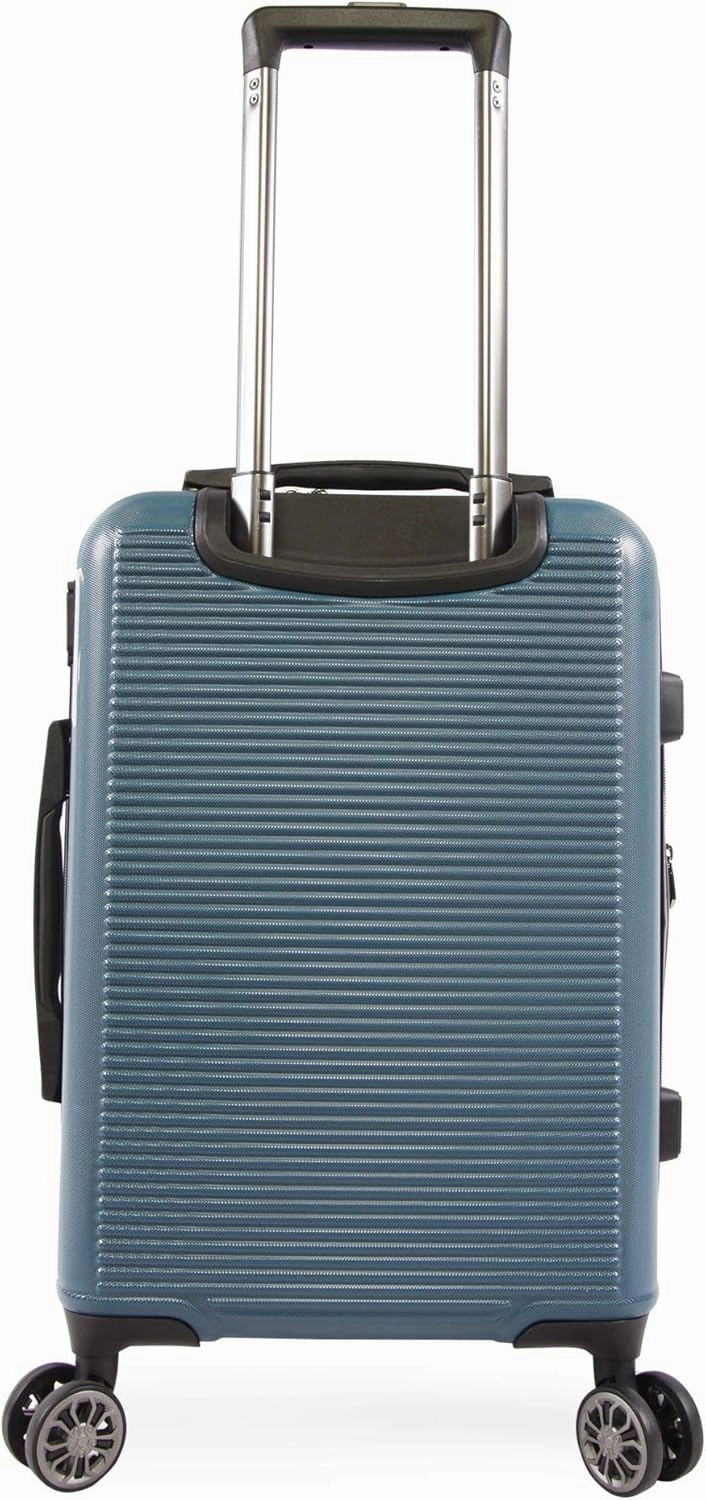 Nelson 2pc Hardside Spinner Luggage, Dark Teal, 2 Piece Set
