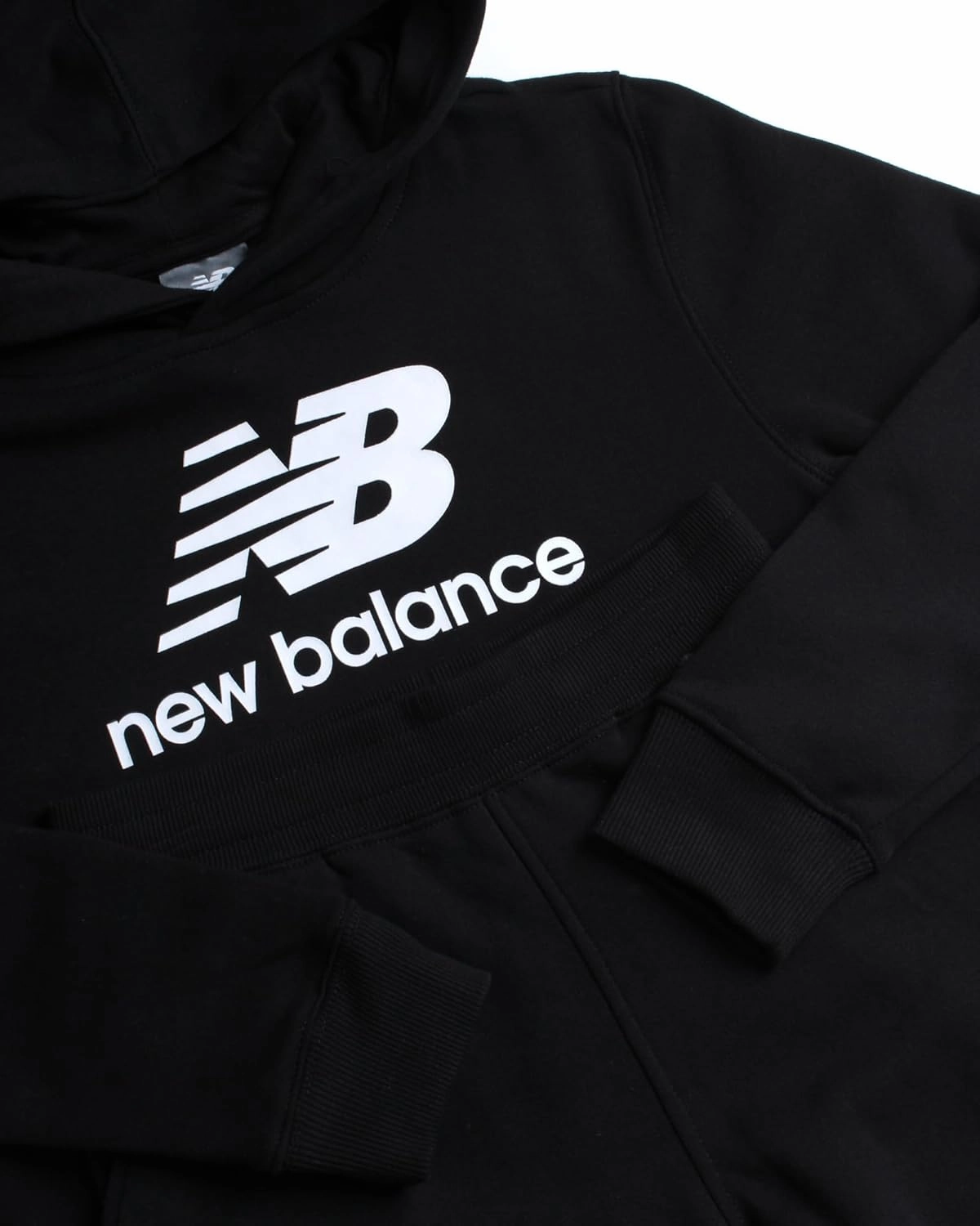 New Balance Boys Tracksuit Set - 2 Piece Athletic Performance Fleece Pullover Hoodie and Jogger Sweatpants Set (Sizes: 8-20)