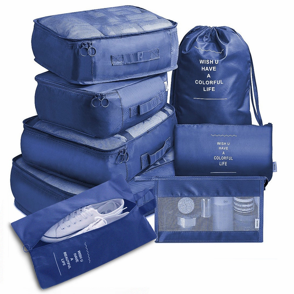 Packing Cubes for Travel - 8 Piece Set for Effortless Organization