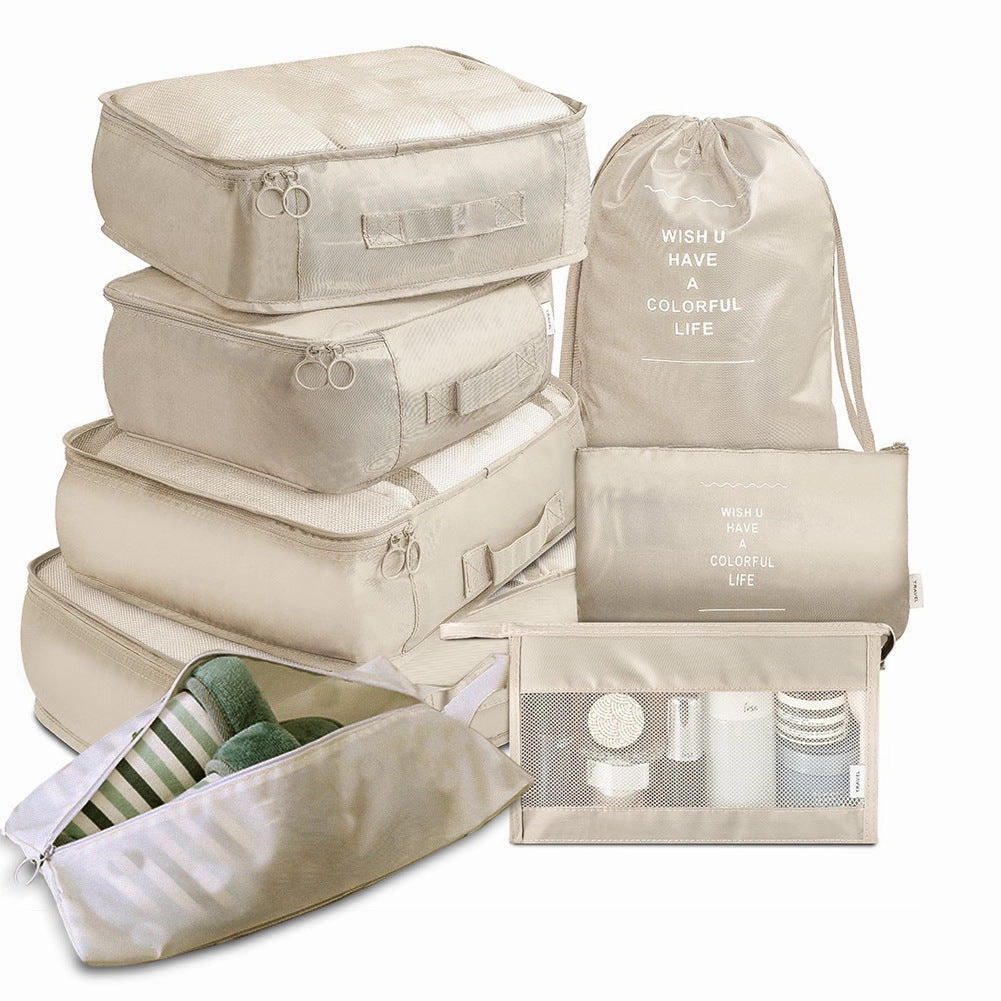 Packing Cubes for Travel - 8 Piece Set for Effortless Organization