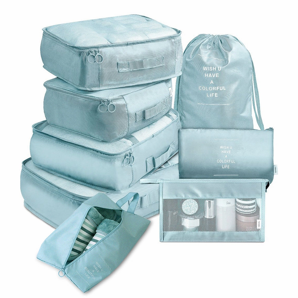Packing Cubes for Travel - 8 Piece Set for Effortless Organization