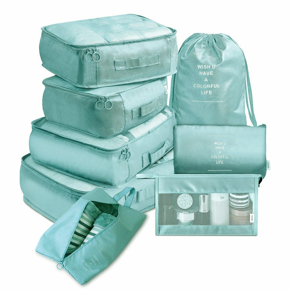 Packing Cubes for Travel - 8 Piece Set for Effortless Organization