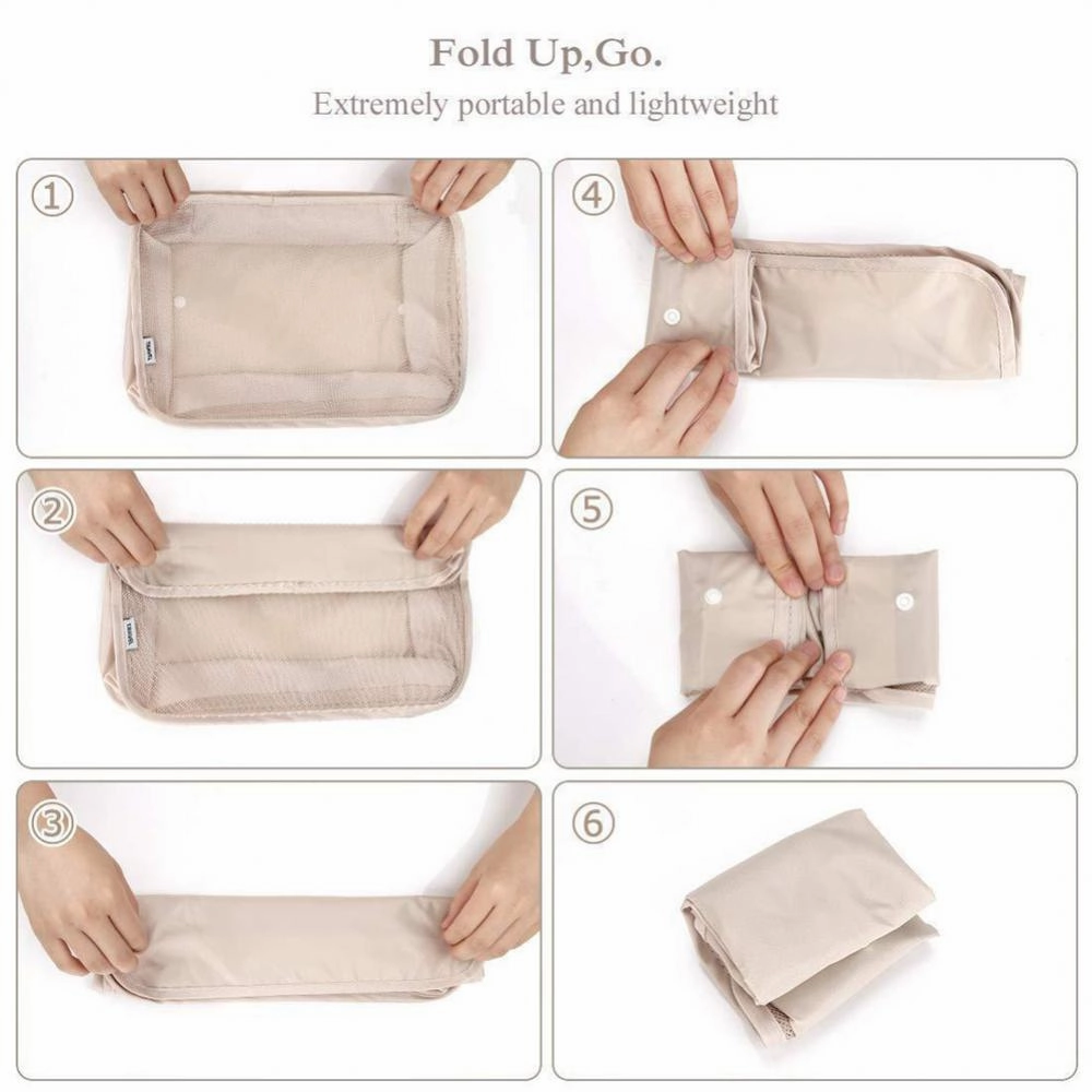 Packing Cubes for Travel - 8 Piece Set for Effortless Organization