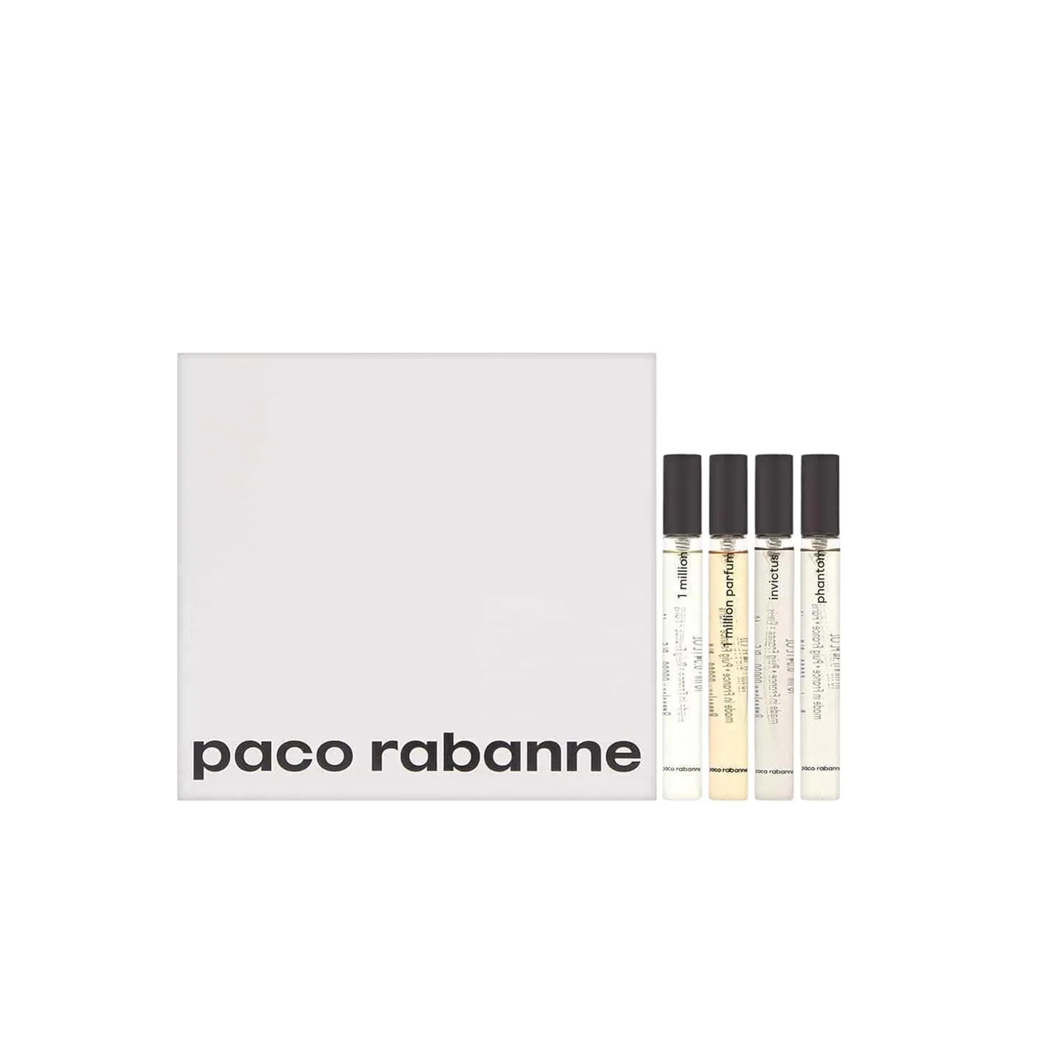 Paco Rabanne Perfume for Men Variety 4 Piece Gift Set