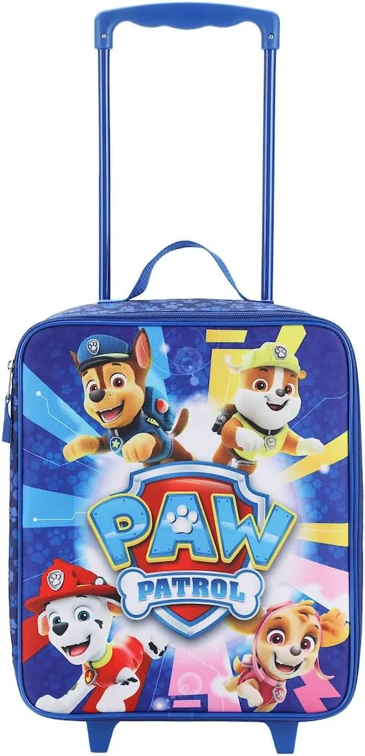 Paw Patrol Pups & Logo 3-Piece Youth Duffle Bag Travel Set With Pilot Case & Luggage Tag