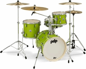 PDP New Yorker 4-piece Shell Pack - Electric Green Sparkle