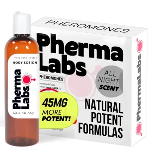 Pheromone Infused Body Lotion for Women, 5 Fl Oz (5 Fl Oz, All Night Scent [45MG])