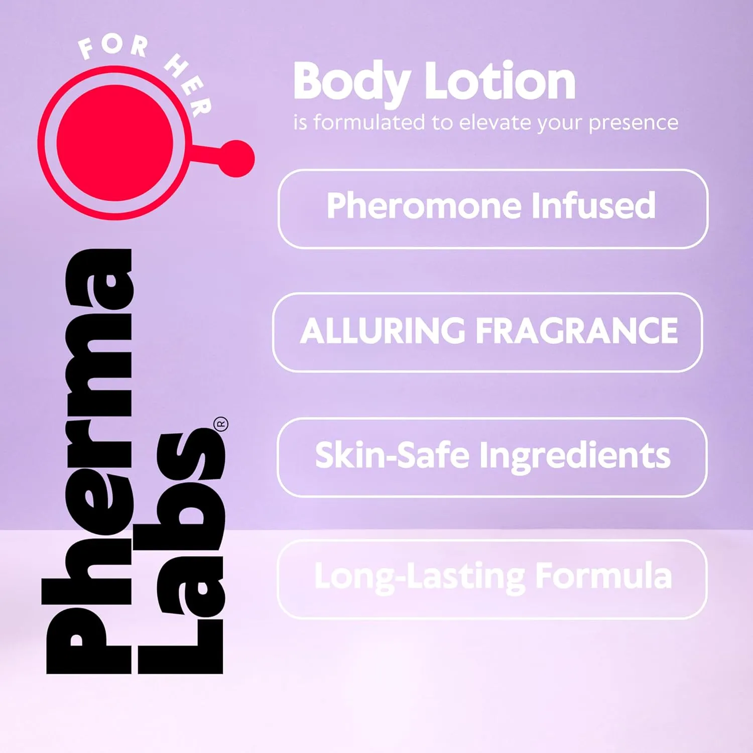 Pheromone Infused Body Lotion for Women, 5 Fl Oz (5 Fl Oz, All Night Scent [45MG])