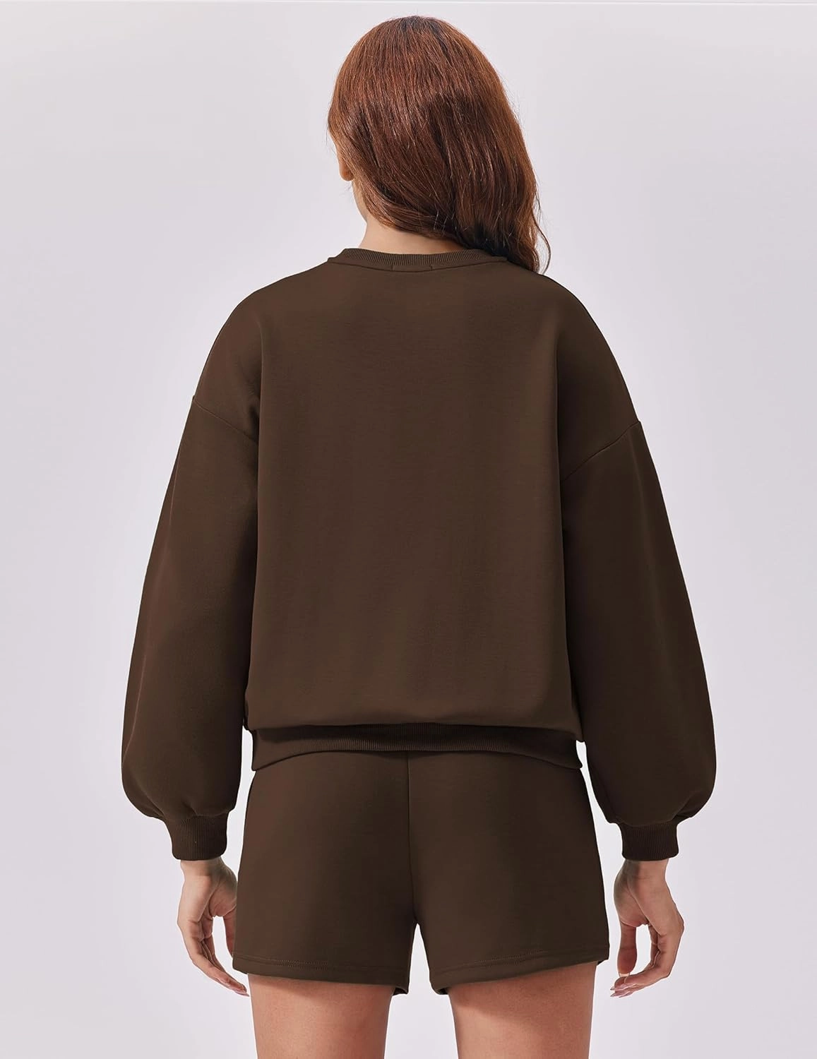 PINSPARK Two Piece Sets for Women 2024 Fall Outfits Sweatsuit 4 Pockets Sweat Short Sets Casual Matching Set Travel Tracksuit