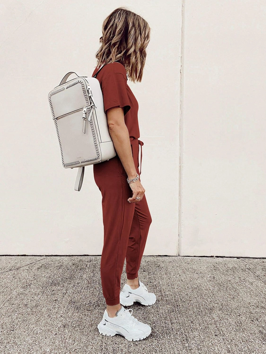 PRETTYGARDEN Women's Two Piece Lounge Sets 2025 Spring Summer Jogger Pants Vacation Outfits Travel Airplane Matching Clothes