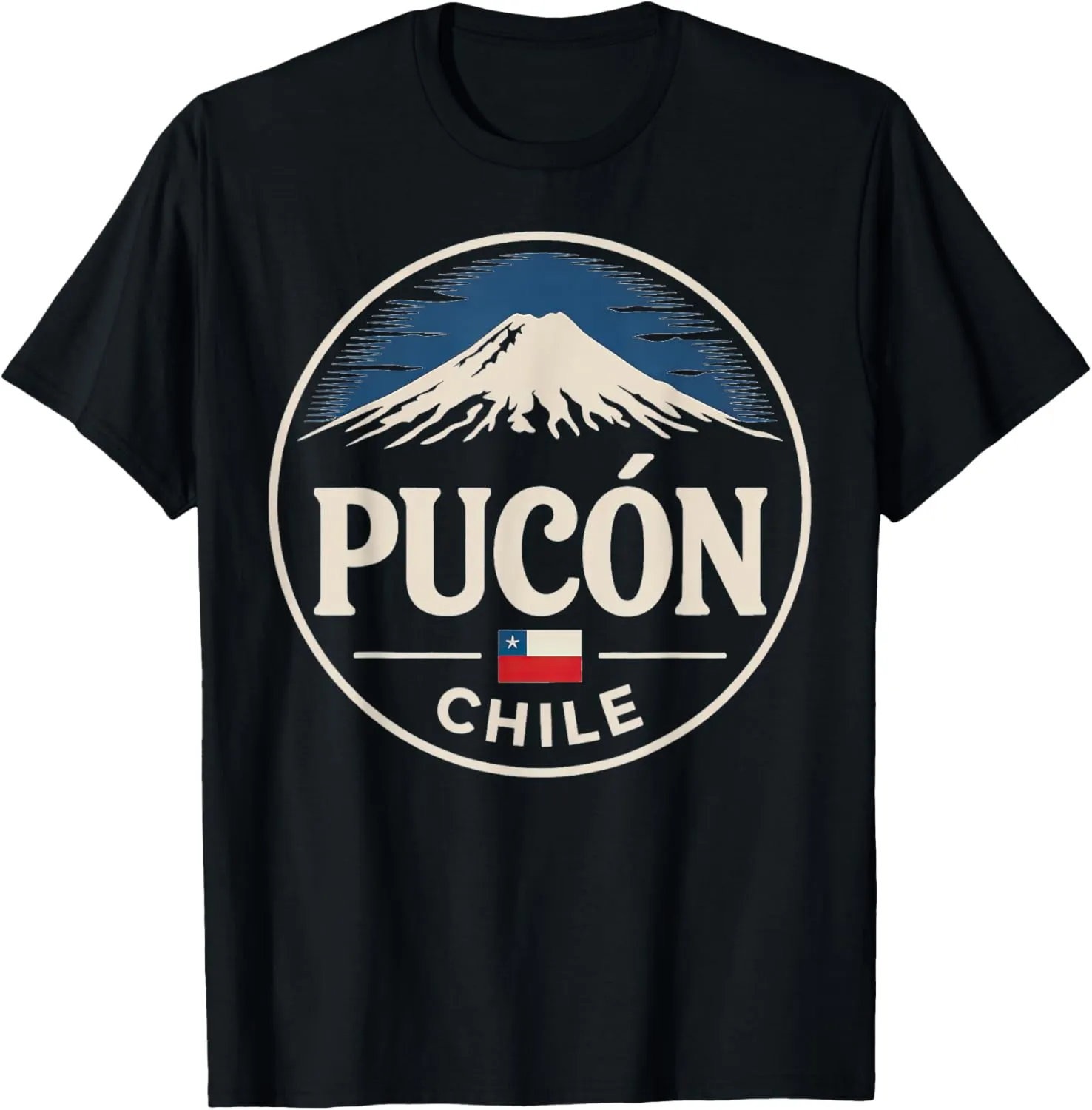 Pucón Chile Volcano Adventure Travel T-Shirt