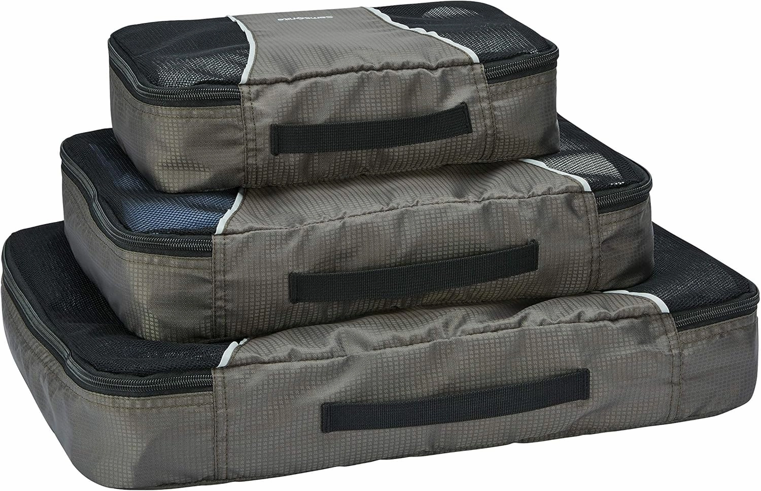 Samsonite 3 Piece Packing Cube Set, Charcoal, One Size