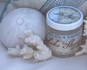 Sea Salt Scrub Premium Exfoliating Key Lime 8 oz. Travel Size