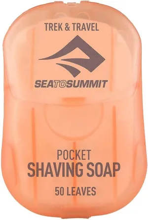 Sea To Summit Trek & Travel Pocket Shaving Soap (50 Leaves/ .5 Ounce)