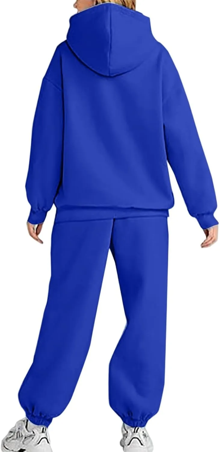 Spring Travel Outfits Daily Solid Color Pants Spring and Autumn Set Loose Baggy Wide Leg Pants Comfortable Sets