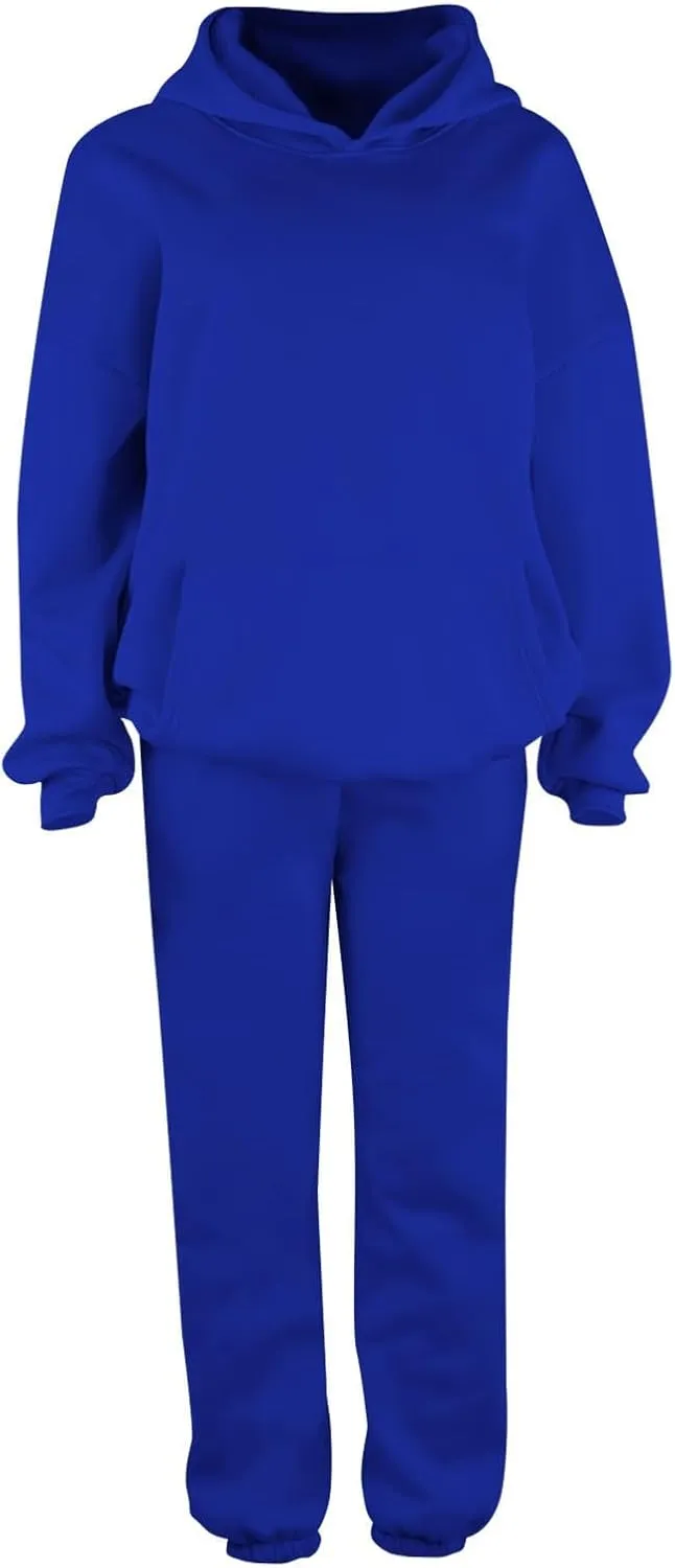Spring Travel Outfits Daily Solid Color Pants Spring and Autumn Set Loose Baggy Wide Leg Pants Comfortable Sets
