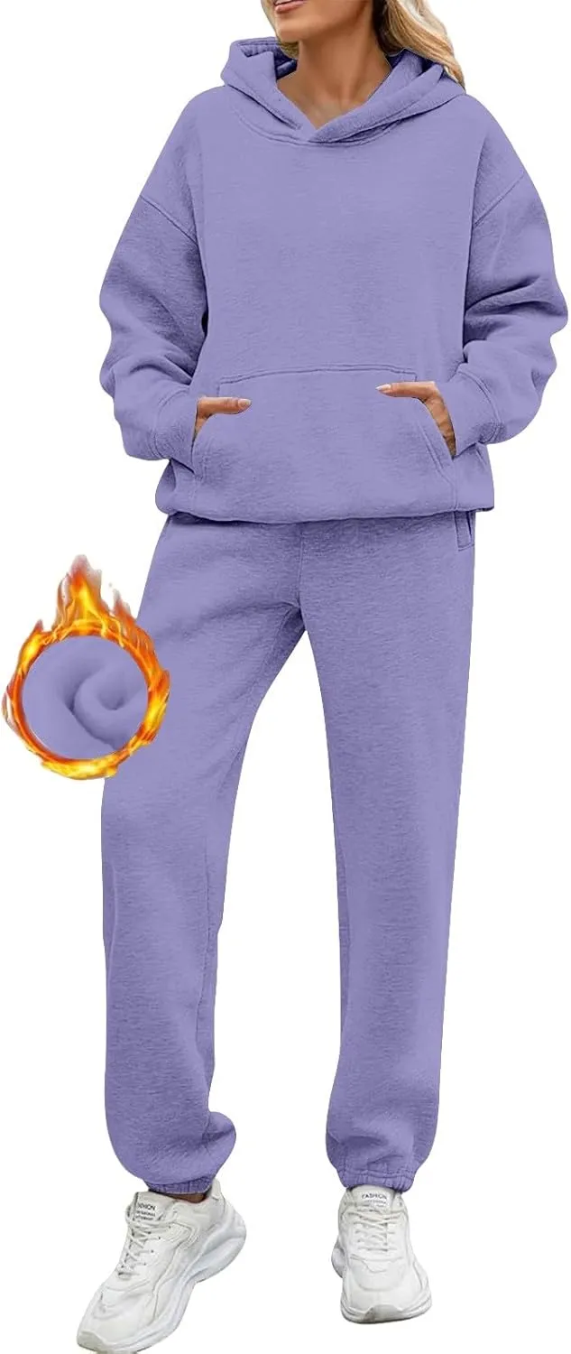 Spring Travel Outfits Daily Solid Color Pants Spring and Autumn Set Loose Baggy Wide Leg Pants Comfortable Sets