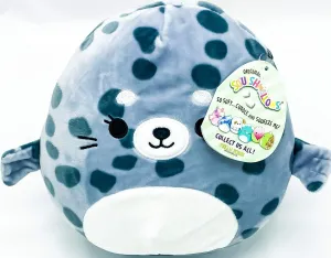 Squishmallow Kelly Toys Isis The 8" Spotted Seal Super Soft Stuffed Plush Toy Pillow