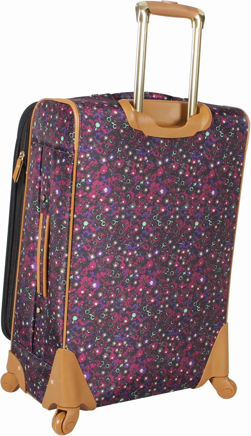Steve Madden Designer-Gepckkollektion 4-teiliges Softside-Koffer-Set Reise-Set enthlt eine Tragetasche, 50,8 cm Handgepck, 61 cm und 71,1 cm Karierte Koffer