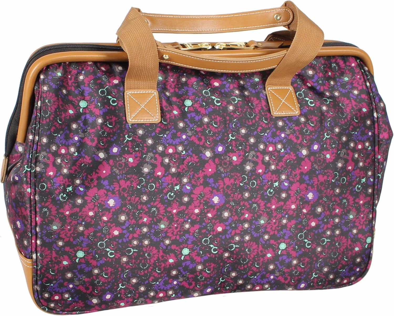Steve Madden Designer-Gepckkollektion 4-teiliges Softside-Koffer-Set Reise-Set enthlt eine Tragetasche, 50,8 cm Handgepck, 61 cm und 71,1 cm Karierte Koffer