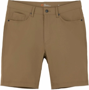 The American Outdoorsman Performance Stretch Water Repellent Ultimate Mens Hiking Shorts - UPF 50  UV-Block, Five Pockets