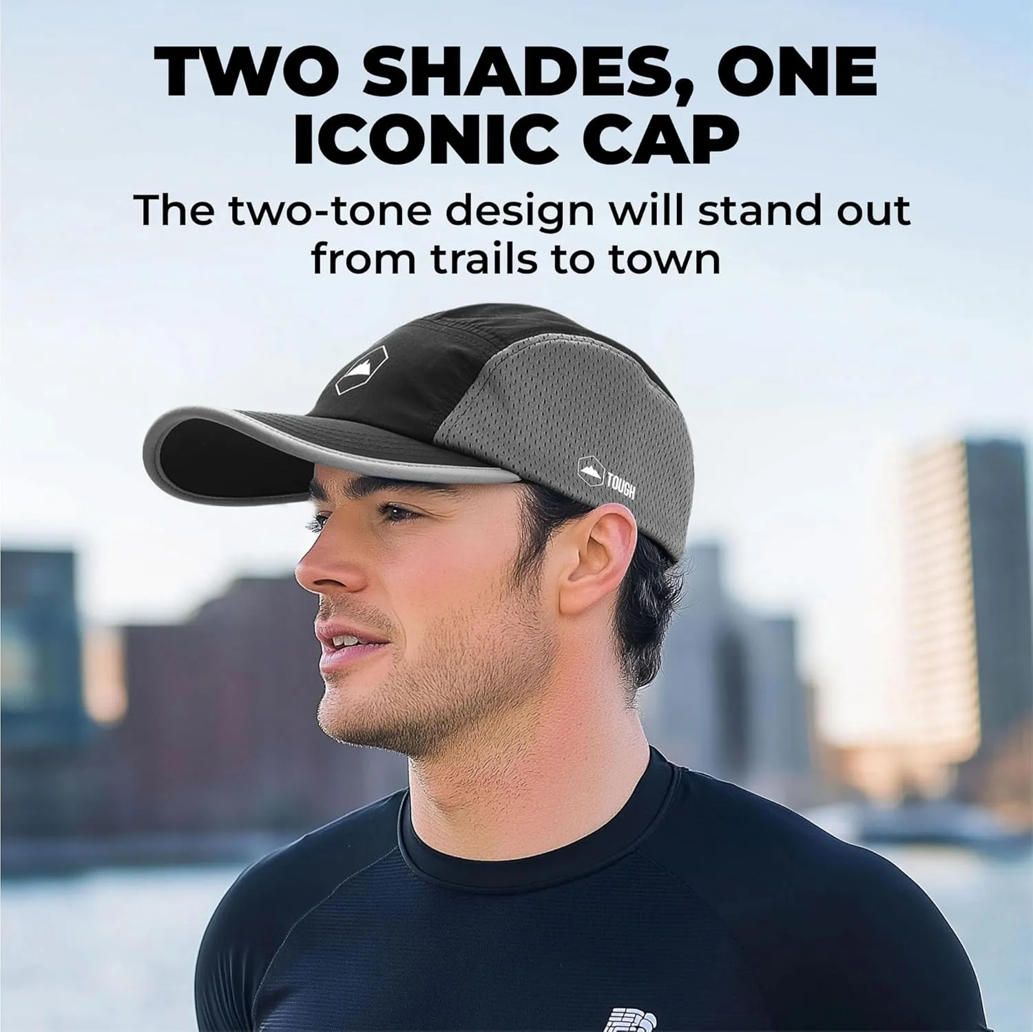 Tough Headwear 5-Panel Running Cap