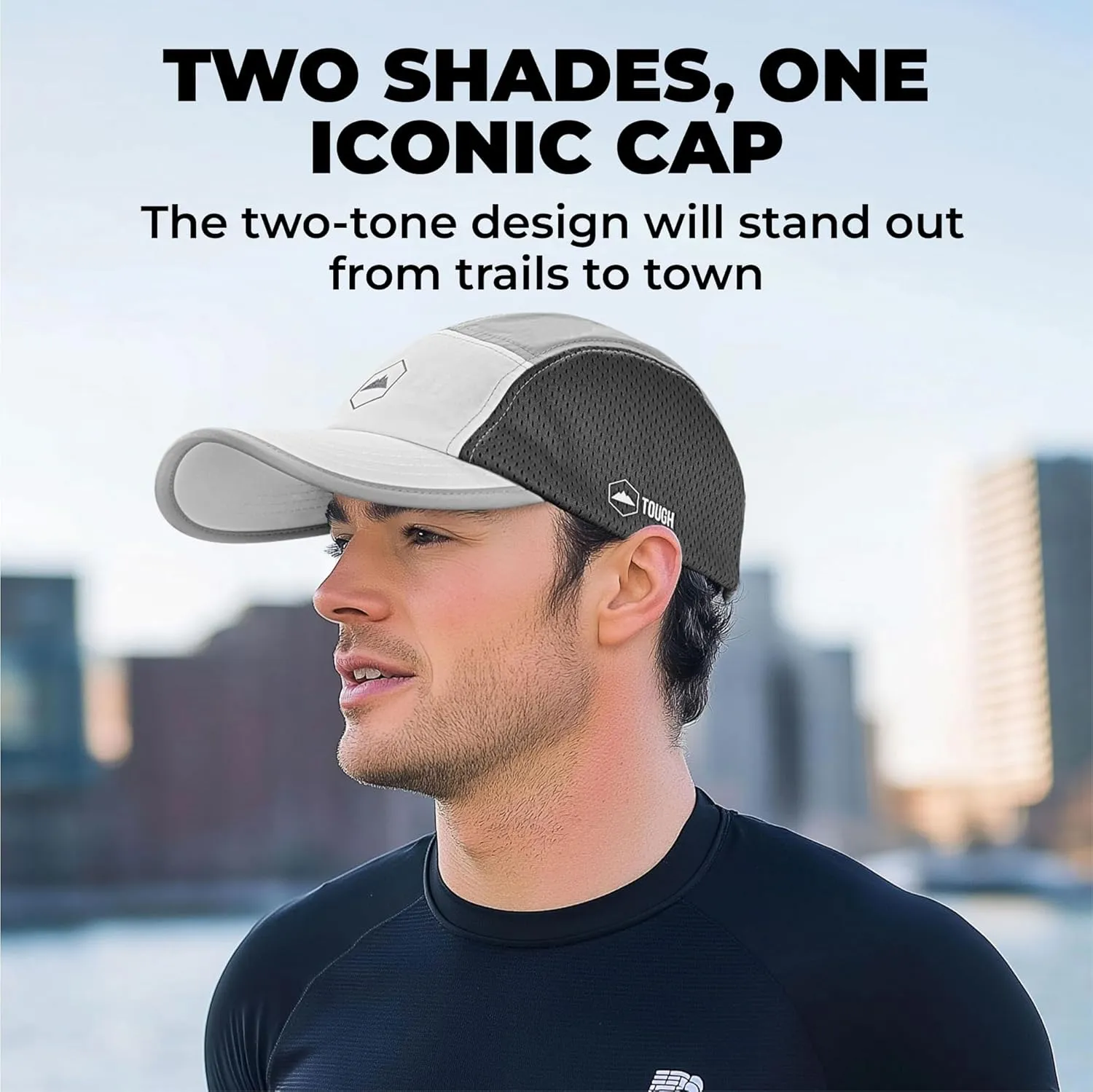 Tough Headwear 5-Panel Running Cap