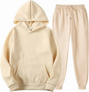 Track Suits for Women Set - 2 Piece Outfits Sweatsuit Pocket Hoodies with Pants Spring Jogging Workout Sets for Women