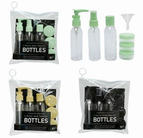Travel Bottle 8 Piece Set