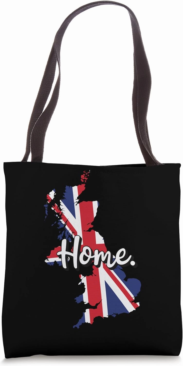 Travel Heritage Home United Kingdom Tote Bag