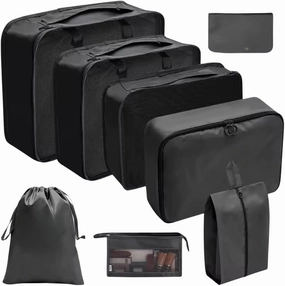 Travel Luggage Organizer, 8 Pcs Packing Cubes Set