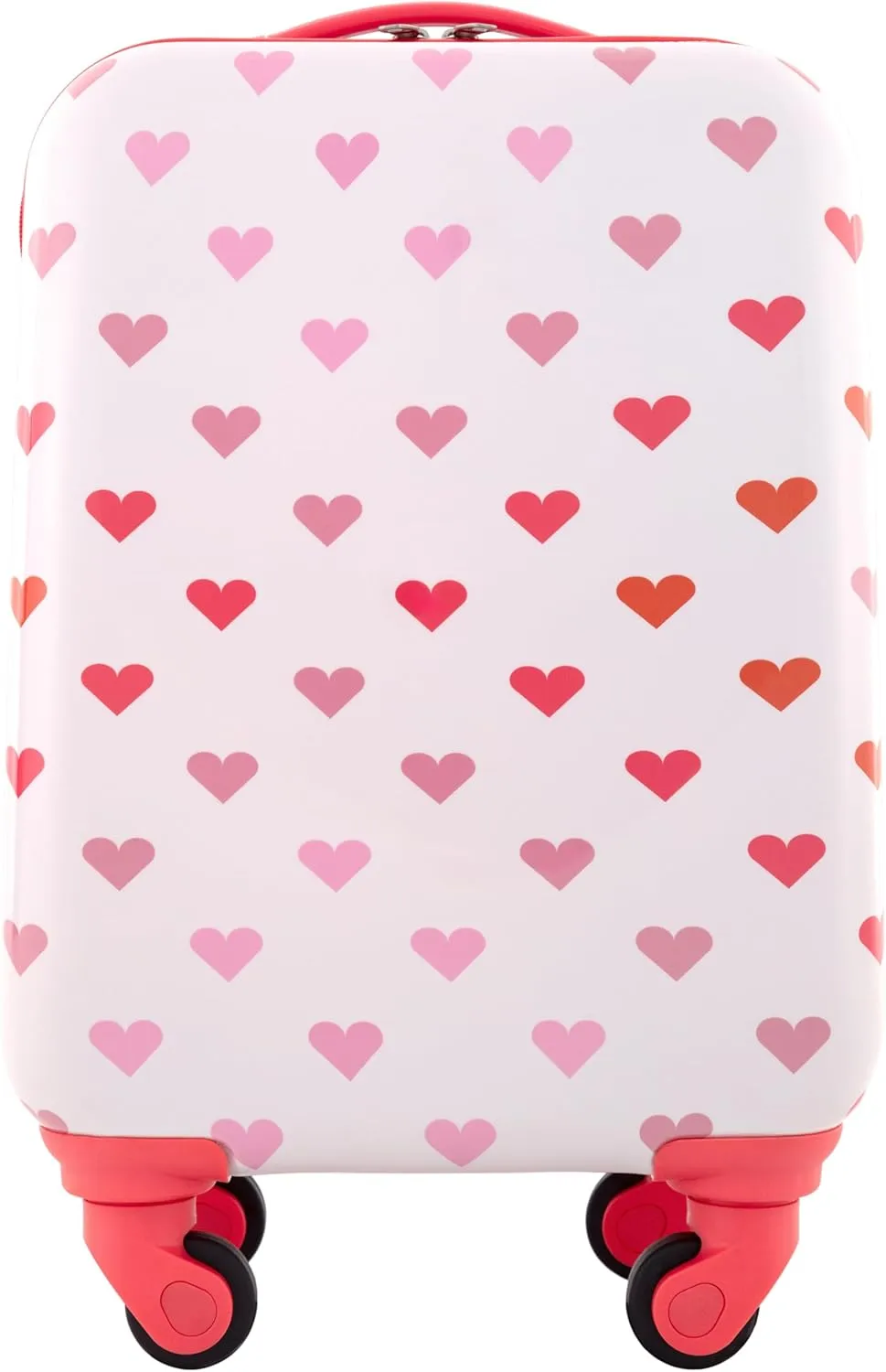 Travelers Club 5 Piece Kids' Luggage Set, Hearts