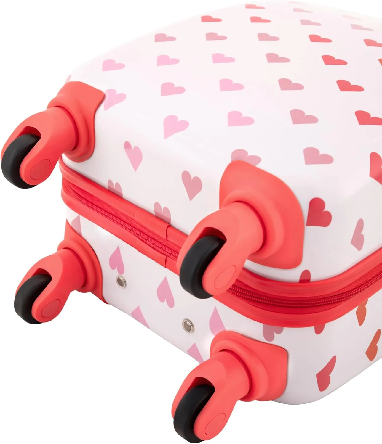 Travelers Club 5 Piece Kids' Luggage Set, Hearts