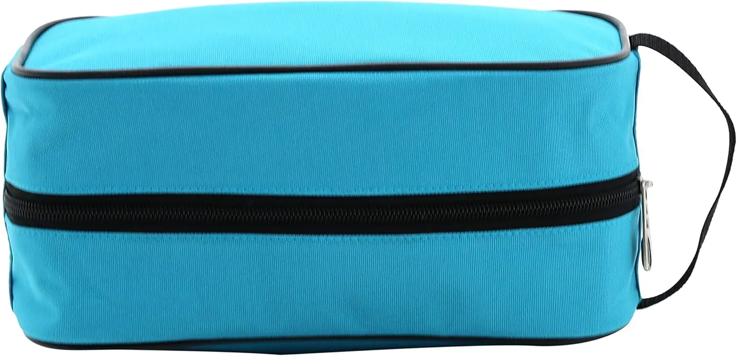 Travelers Club Chicago Hardside Expandable Spinner Luggage, Teal, 5 Piece Set