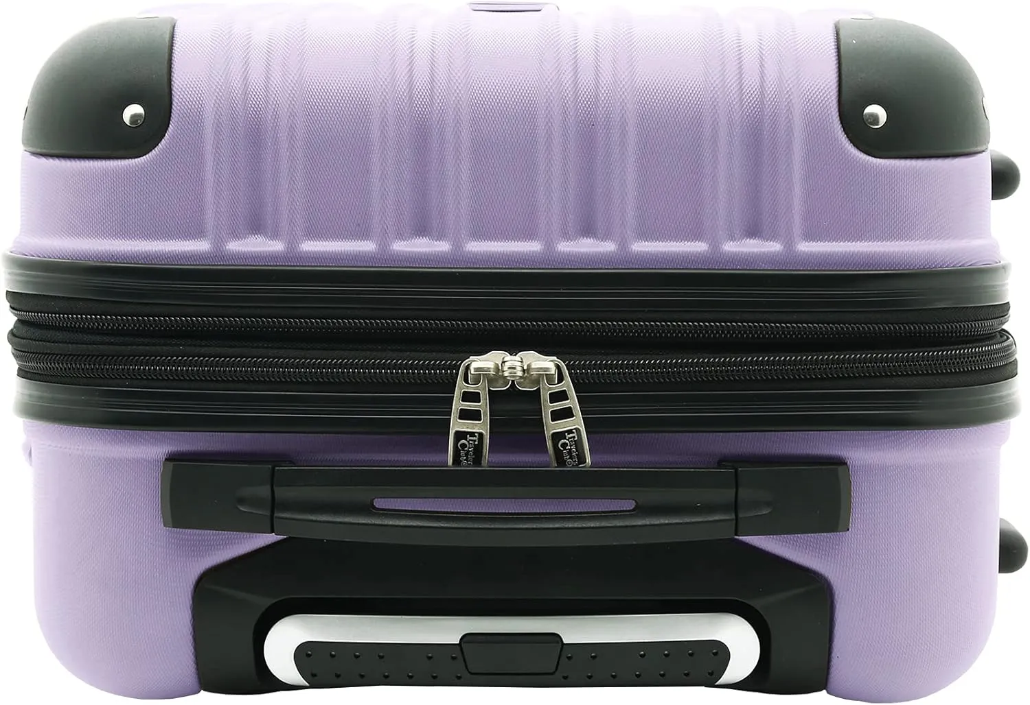 Travelers Club Midtown Hardside Luggage Travel, Lilac, 4-Piece Set