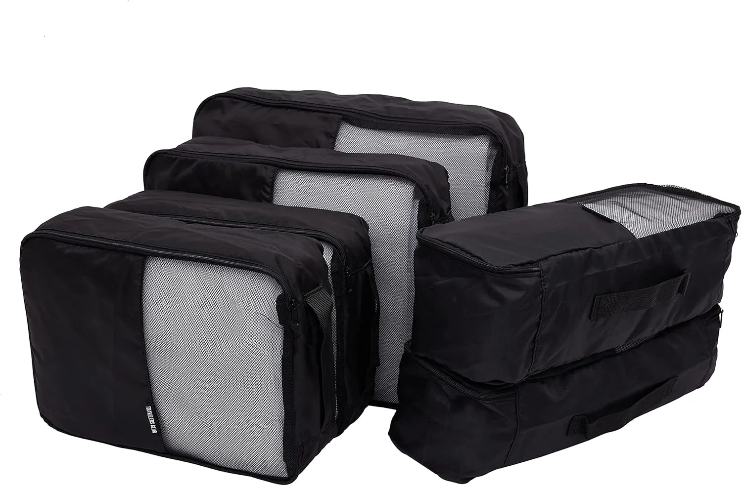 Travelers Club Riddock Luggage and Travel Accessories, Black, 14-Piece Set