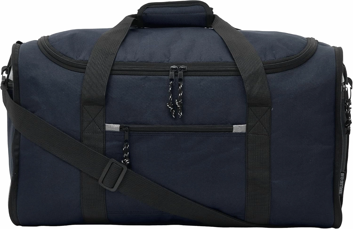 Travelers Club Riddock Luggage and Travel Accessories, Navy Blue, 14-Piece Set