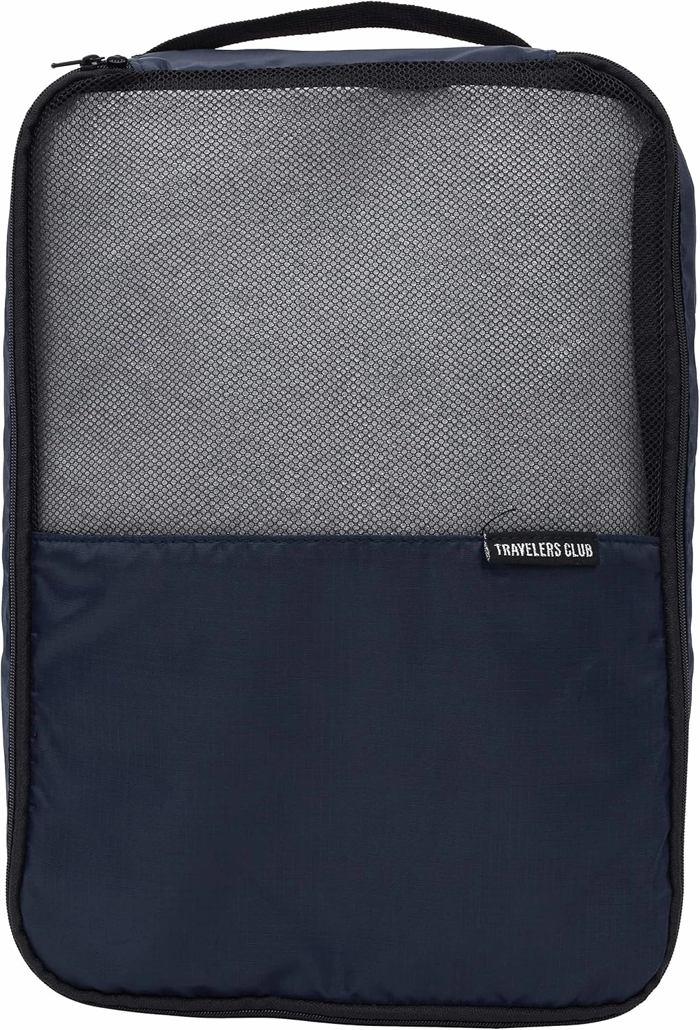 Travelers Club Riddock Luggage and Travel Accessories, Navy Blue, 14-Piece Set