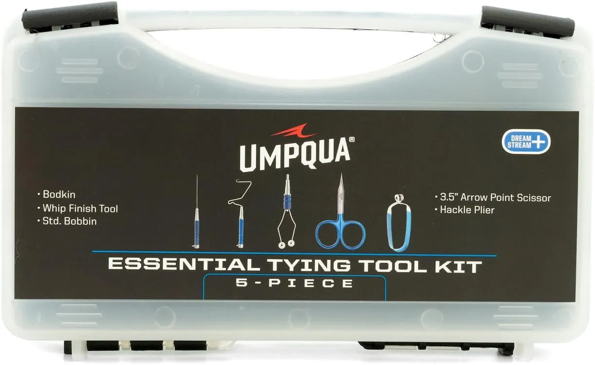 Umpqua Dreamstream  Tying Tool Kit 5 Piece Blue