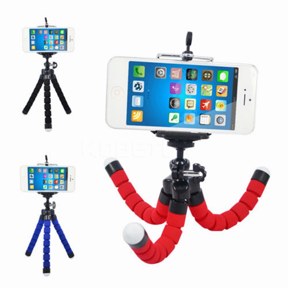 Universal Portable Octopus Stand Tripod Mount Holder for Smart Phone Camera