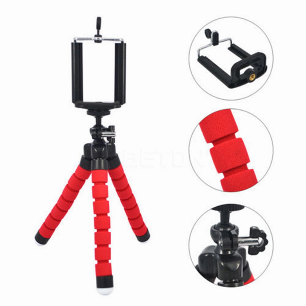 Universal Portable Octopus Stand Tripod Mount Holder for Smart Phone Camera