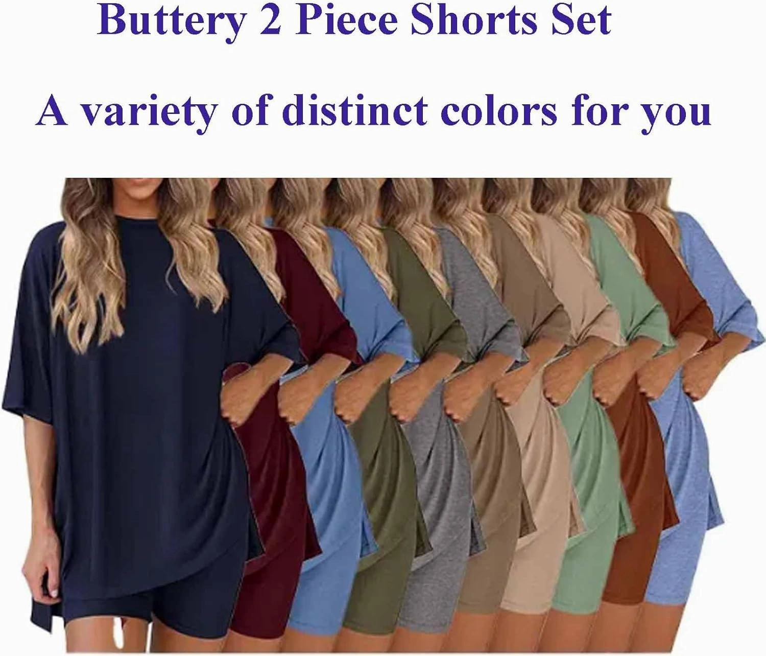 Viralvera 2 Piece, Viral Vera Buttery 2 Piece Shorts Set, 2025 Summer Casual Oversized Shirts Shorts Womens Lounge Set