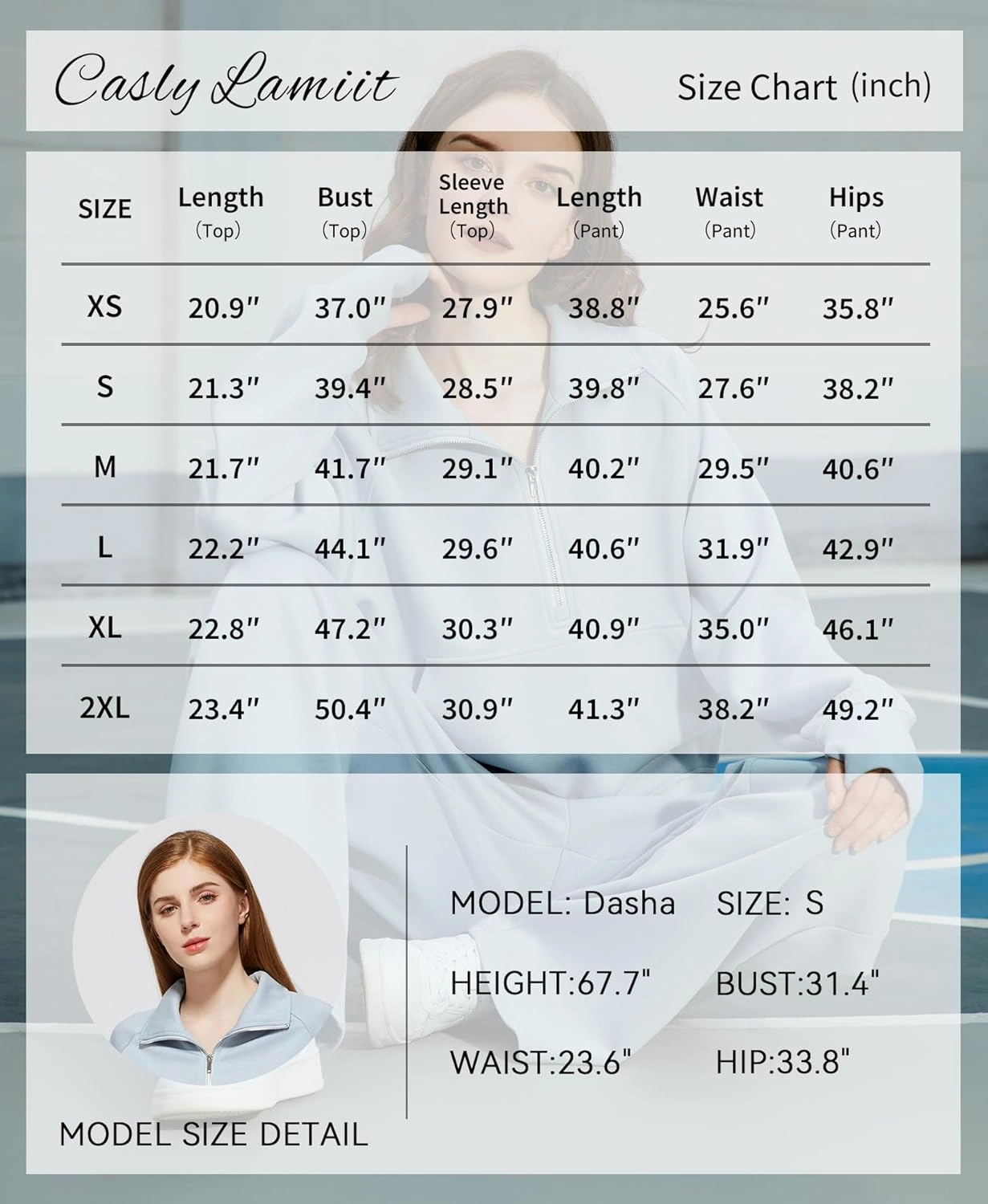 Women's 2 Piece Outfits Lounge Set 2025 Oversized Half Zip Sweatshirt Wide Leg Sweatpant Set Sweatsuit Tracksuit