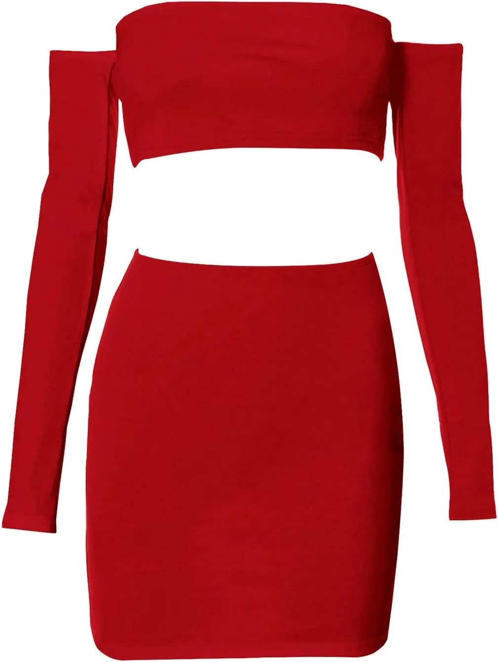 Women's Summer Two-Piece Skirt Sets Sexy Off Shoulders Top Y2K Going Out Short T-Shirt Sets Mini Dress Outfits D293
