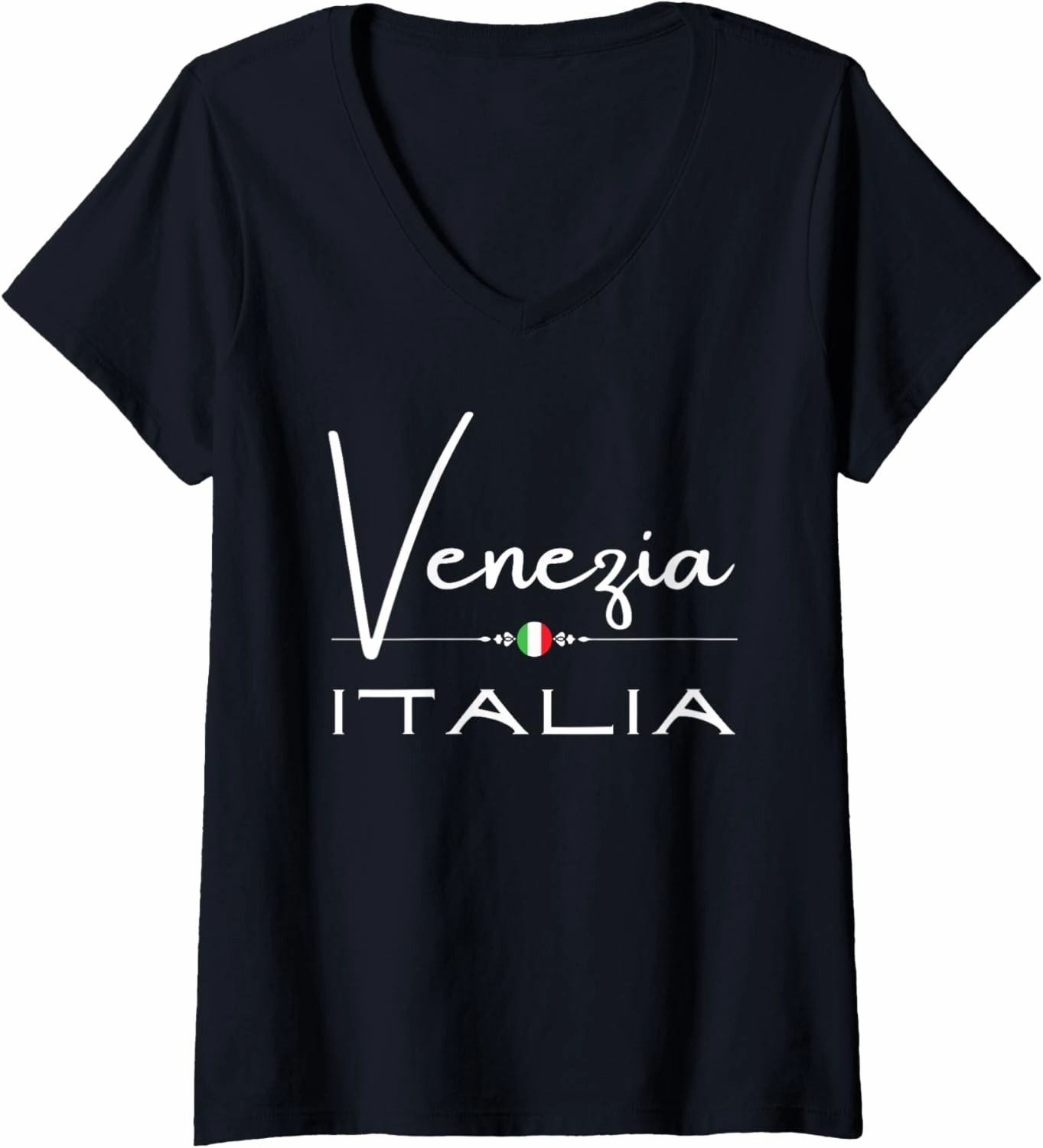 Womens Italy Venice Souvenir / Venezia / Venice V-Neck T-Shirt